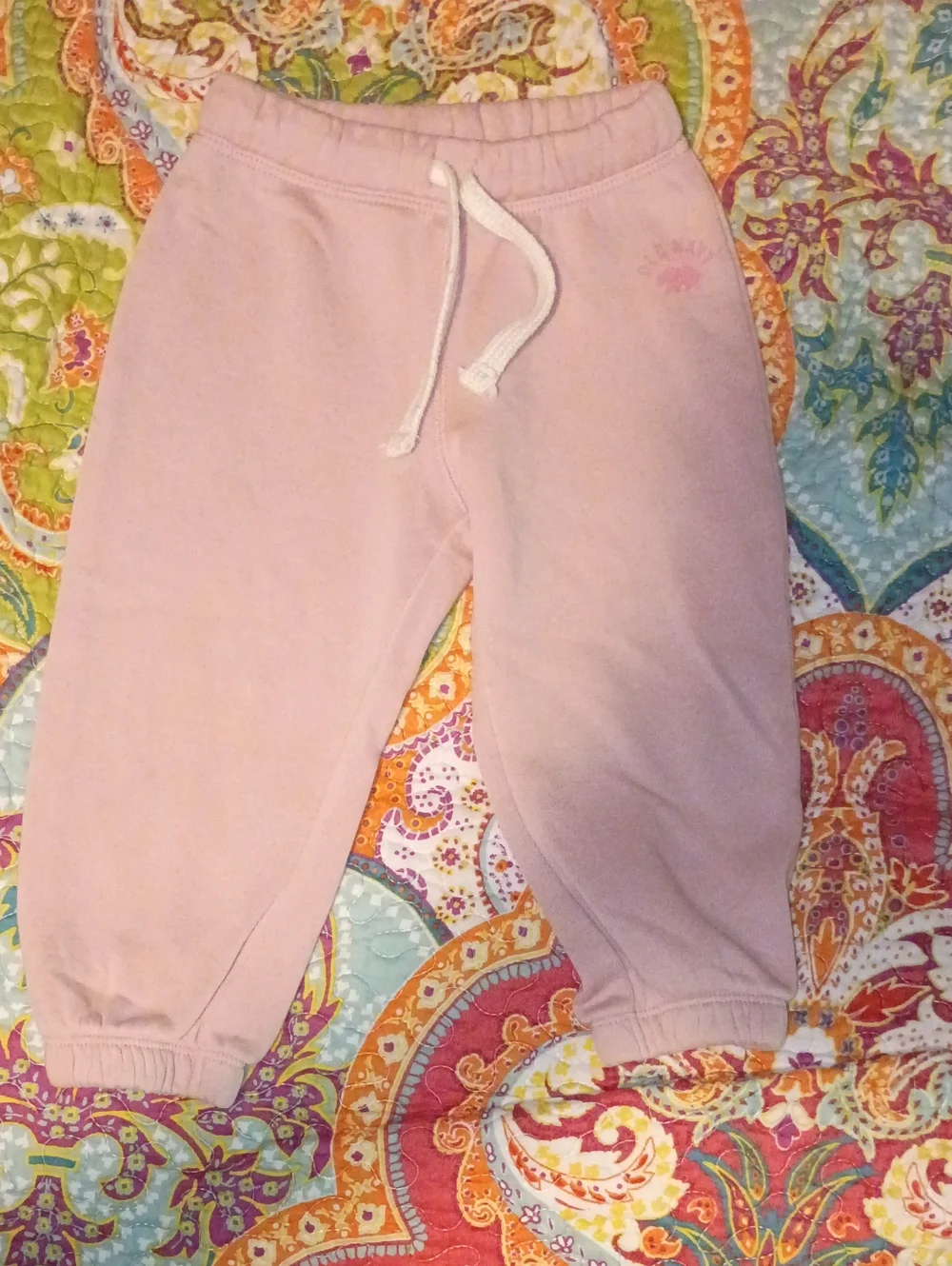 Old Navy Light Pink Kids Drawstring Sweatpants